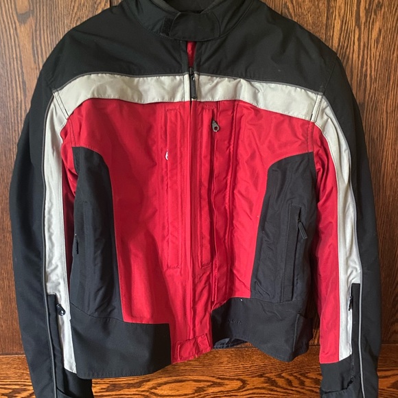 First Gear women’s motorcycle jacket size large - Picture 1 of 9